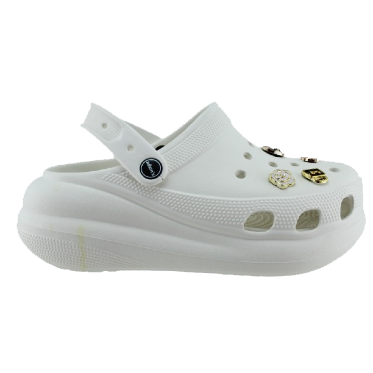 Adam's Shoes Γυναικεία Σαμπώ 892-25101 Λευκό