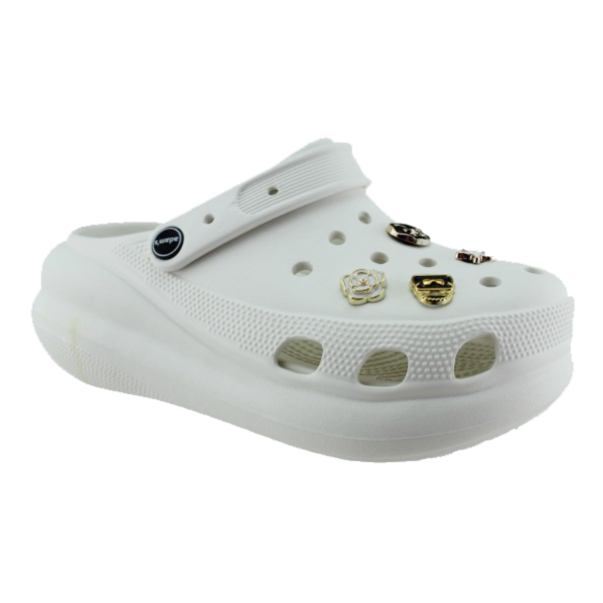 Adam's Shoes Γυναικεία Σαμπώ 892-25101 Λευκό