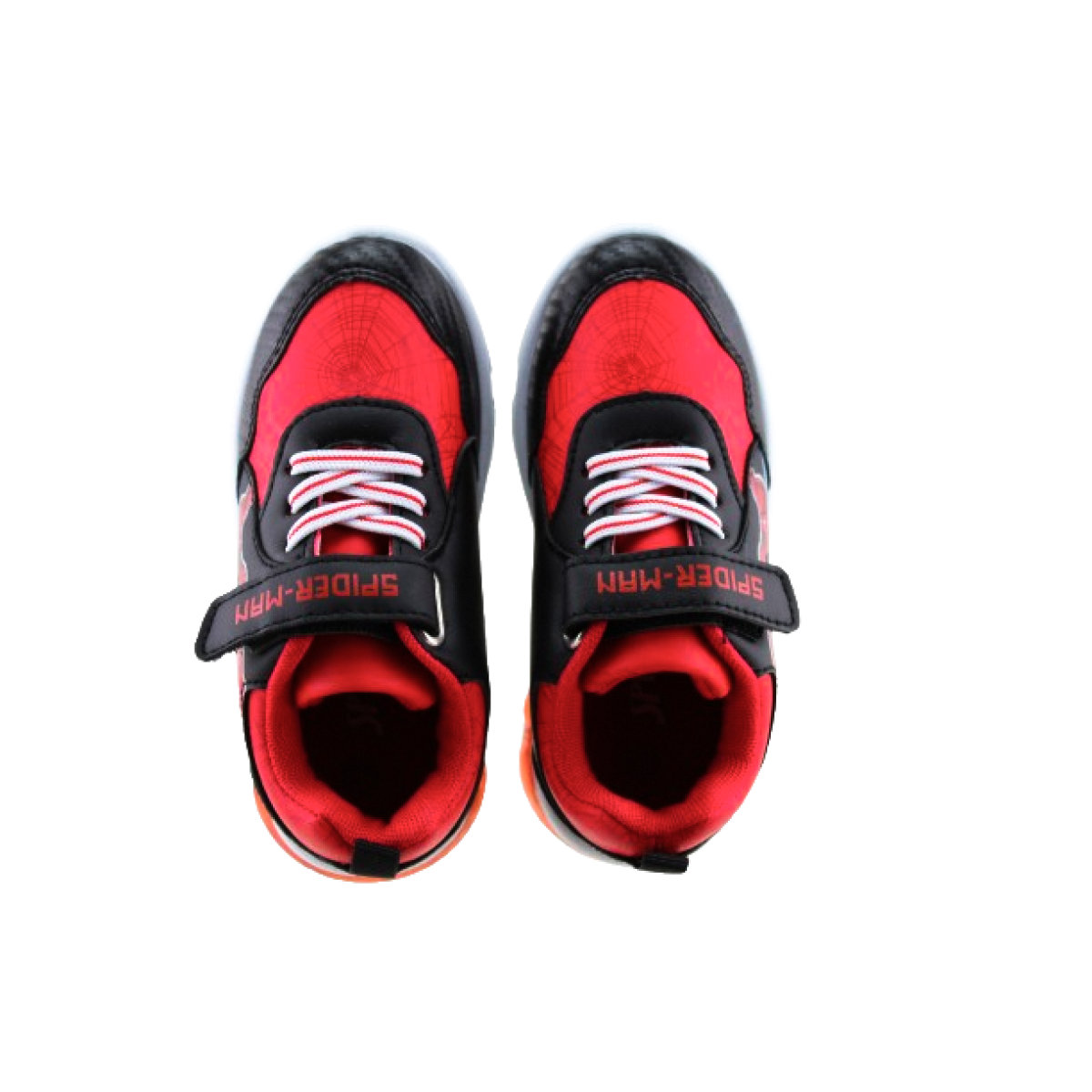 Adam's Shoes Παιδικά Αθλητικά Marvel Spiderman 904-25521 Μαύρο Κόκκινο ΦΩΤΑΚΙΑ