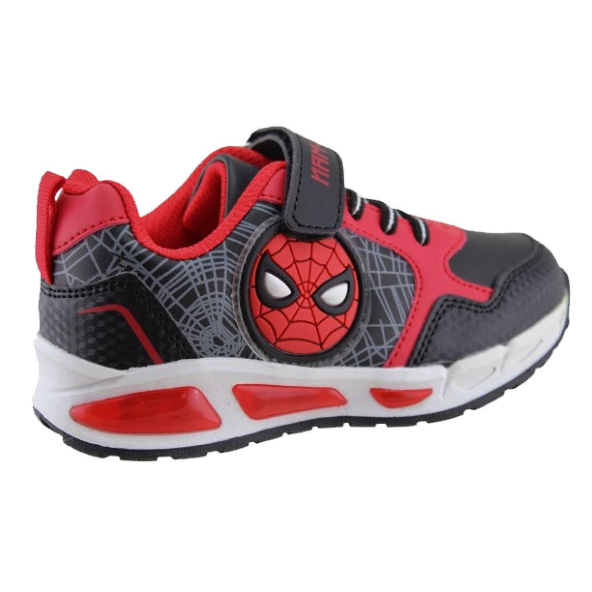 Adam's Shoes Παιδικά Αθλητικά Marvel Spiderman 904-25512 Μαύρο Κόκκινο ΦΩΤΑΚΙΑ Adam's Shoes Παιδικά Αθλητικά Marvel Spiderman 904-25512 Μαύρο Κόκκινο ΦΩΤΑΚΙΑ