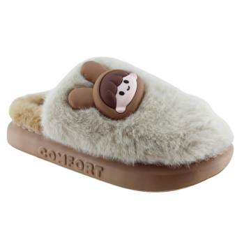 Adam's Shoes Γυναικείες Παντόφλες 896-25502 Μπεζ