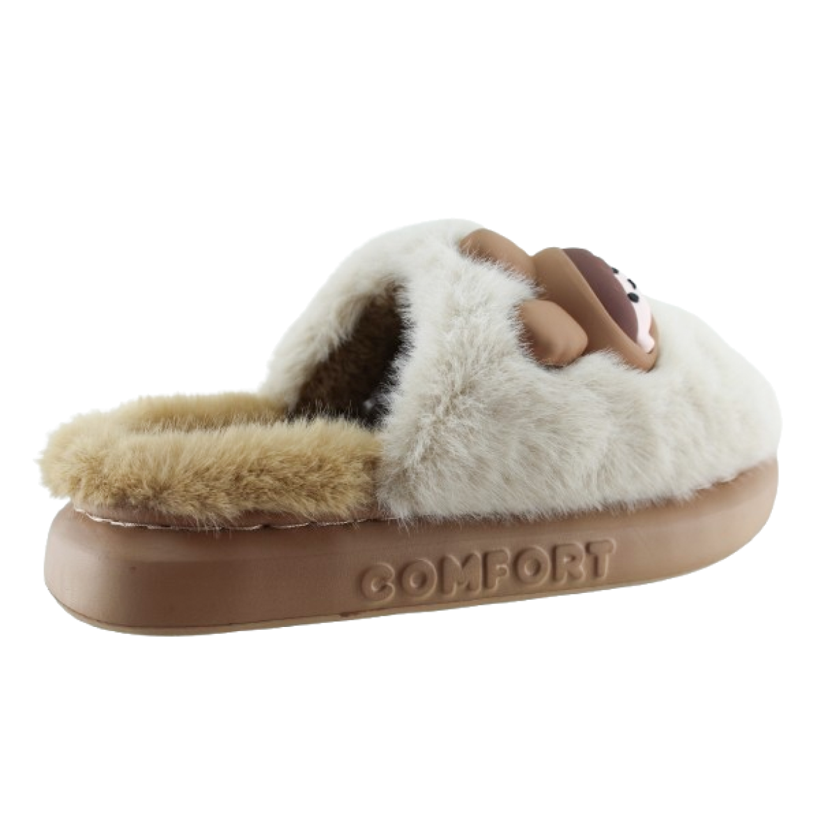Adam's Shoes Γυναικείες Παντόφλες 896-25502 Μπεζ