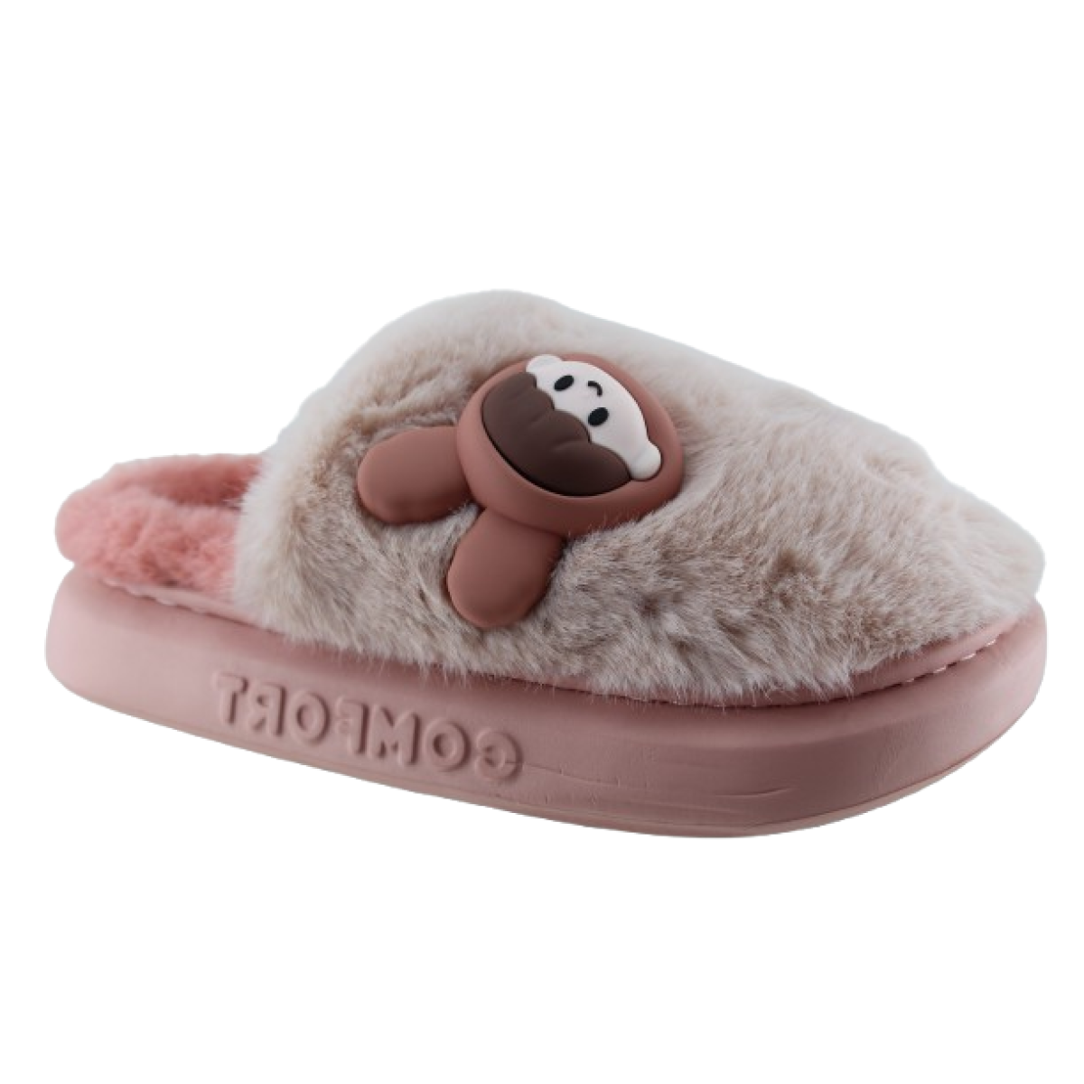 Adam's Shoes Γυναικείες Παντόφλες 896-25503 Ροζ