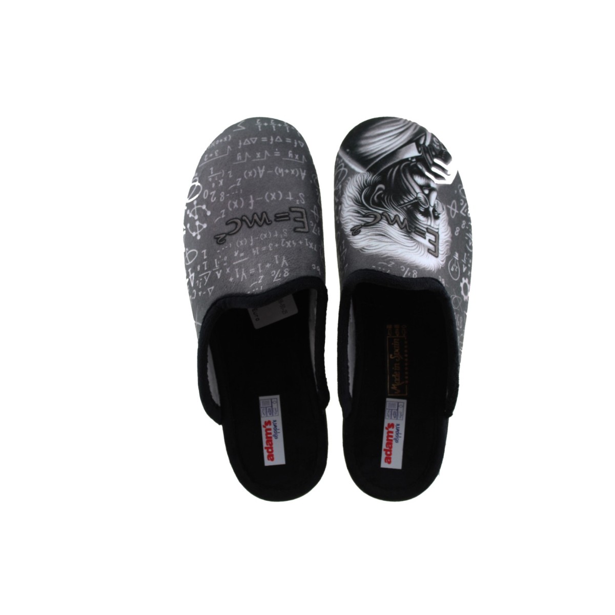 Adam's Shoes Ανδρικές Παντόφλες Einstein 624-25535 Μαύρο Adam's Shoes Ανδρικές Παντόφλες Einstein 624-25535 Μαύρο