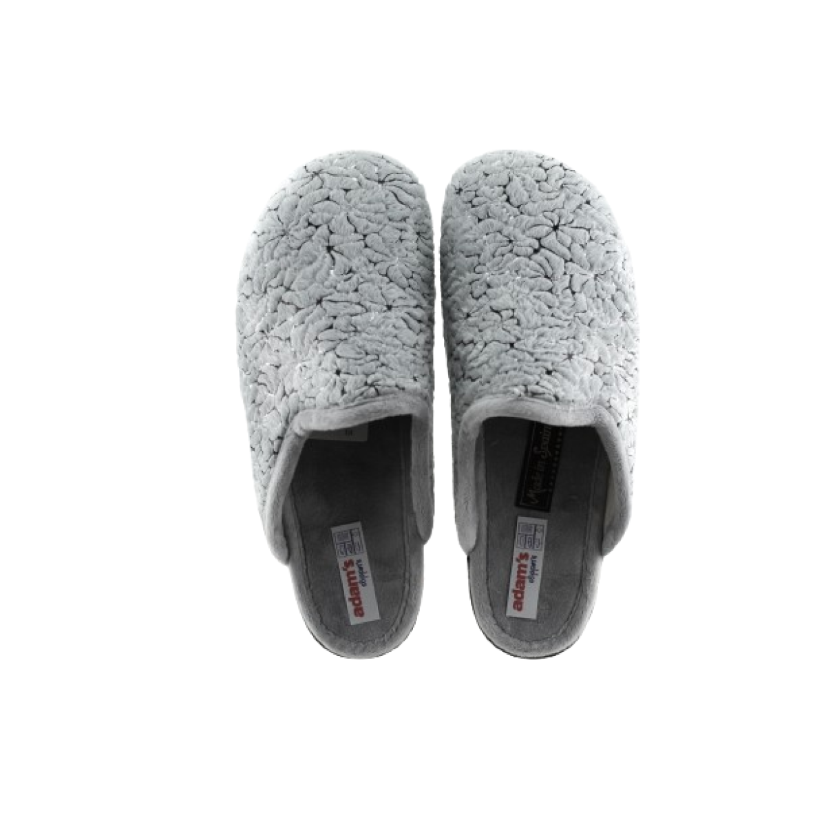 Adam's Shoes Γυναικείες Παντόφλες 624-25555 Γκρι