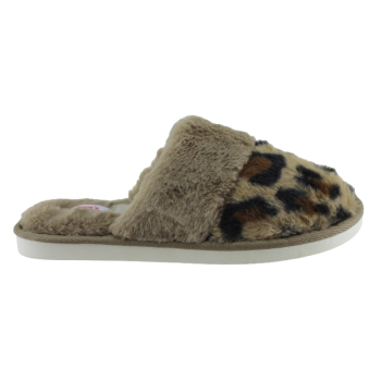 Adam's Shoes Γυναικείες Παντόφλες 903-25504 Leopard Kαφέ Adam's Shoes Γυναικείες Παντόφλες 903-25504 Leopard Kαφέ