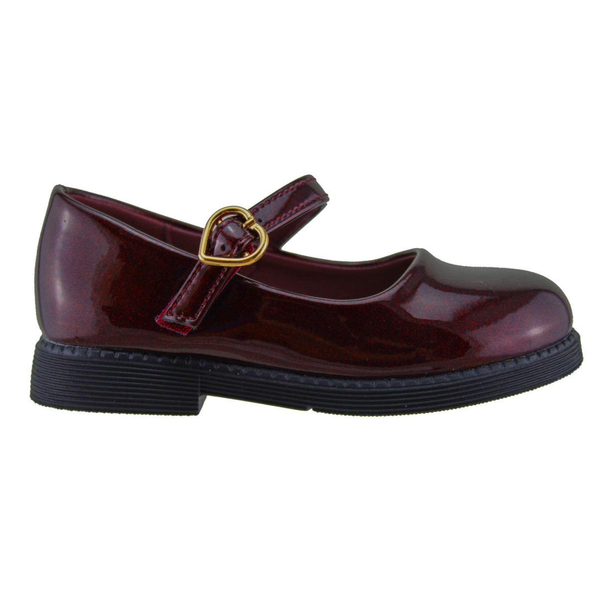 Adam's Shoes Παιδικές Μπαλαρίνες 916-25502 Μπορντώ Λουστ΄ρίνι