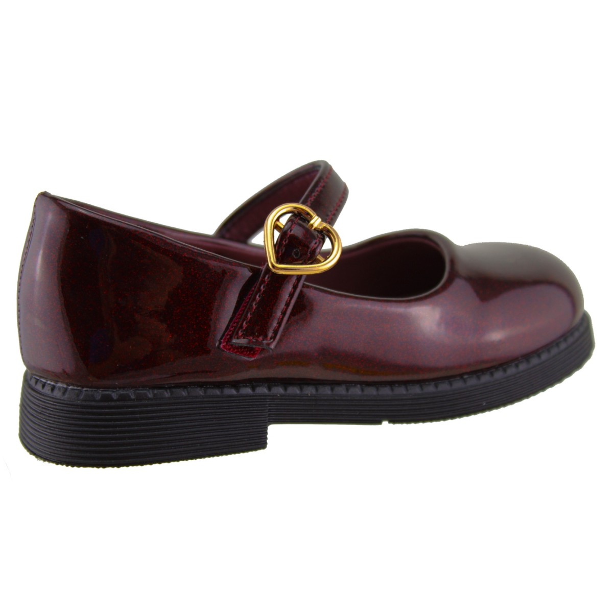 Adam's Shoes Παιδικές Μπαλαρίνες 916-25502 Μπορντώ Λουστ΄ρίνι