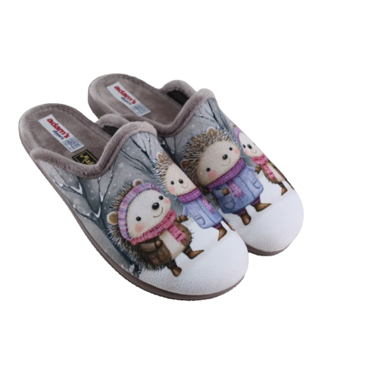 Adam's Shoes Γυναικείες Παντόφλες 624-25579 Πούδρα