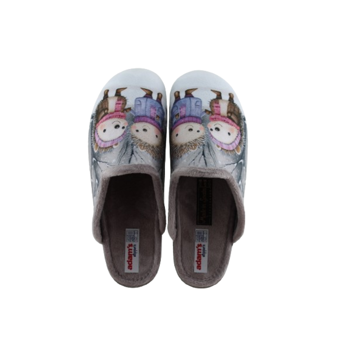 Adam's Shoes Γυναικείες Παντόφλες 624-25579 Πούδρα