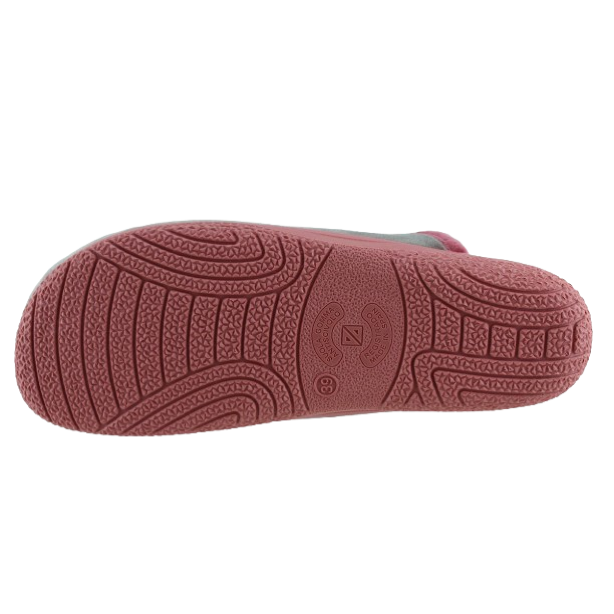 Adam's Shoes Γυναικείες Παντόφλες 624-25551 Γκρι Ροζ