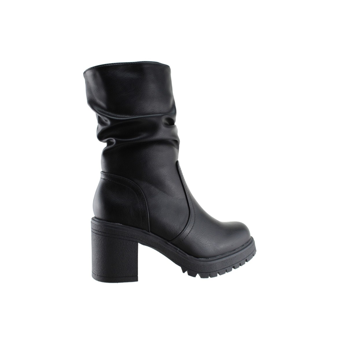 Adam's Shoes Γυναικεία Μποτάκια 829-25511 Μαύρο