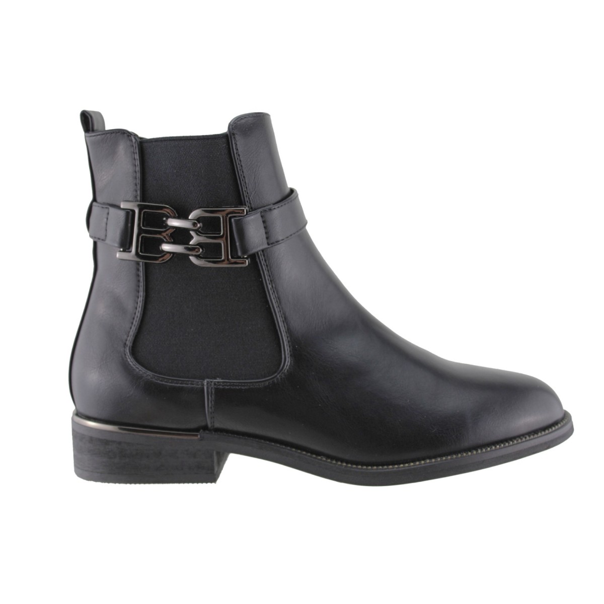 Adam's Shoes Γυναικεία Μποτάκια 829-25534 Μαύρο