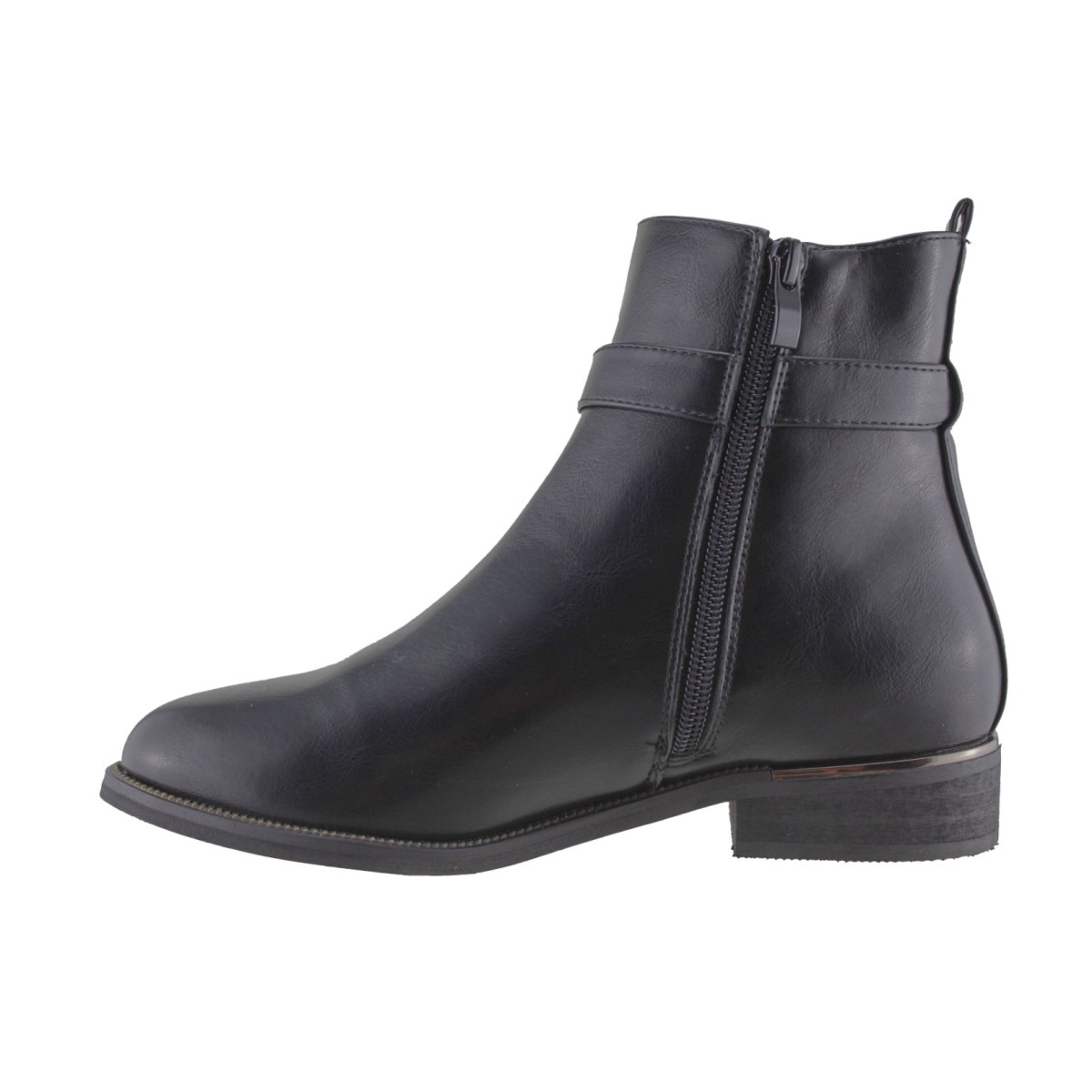 Adam's Shoes Γυναικεία Μποτάκια 829-25534 Μαύρο