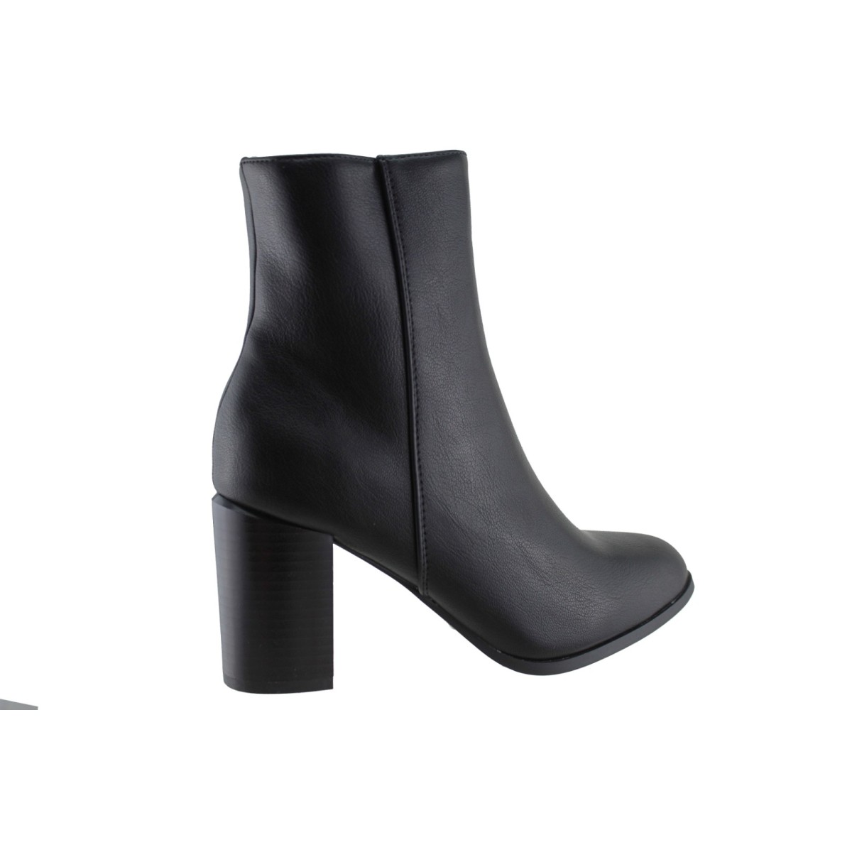 Adam's Shoes Γυναικεία Μποτάκια 829-25508 Μαύρο
