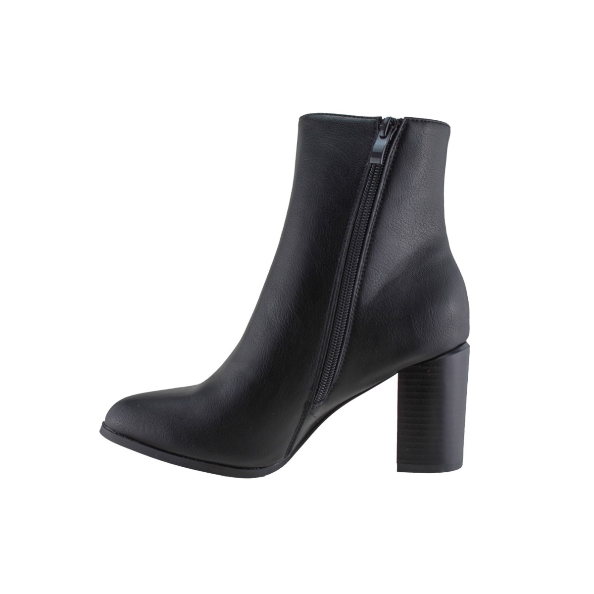 Adam's Shoes Γυναικεία Μποτάκια 829-25508 Μαύρο