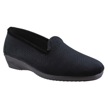 Adam's Shoes Γυναικείες Παντόφλες 624-25663 Μαύρο