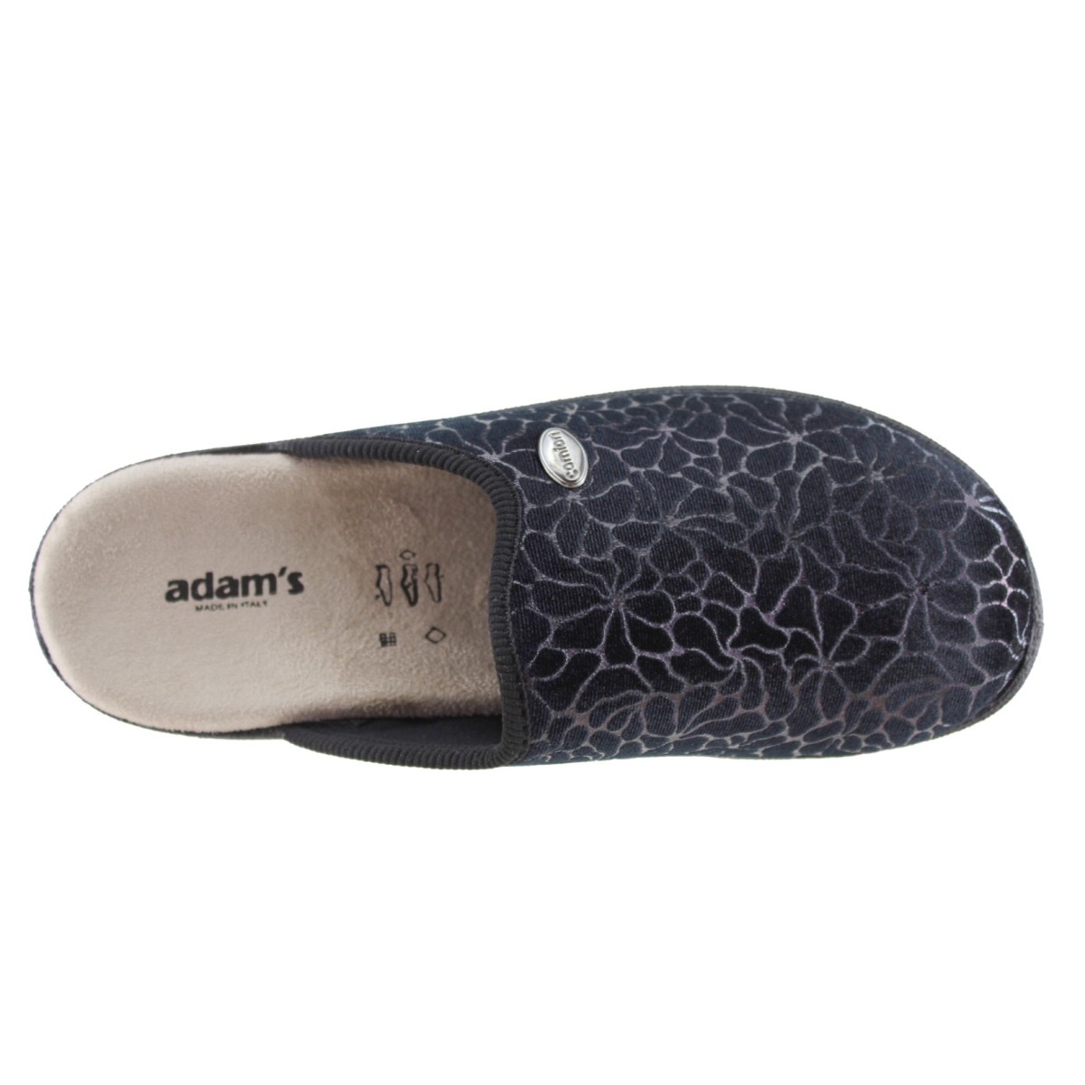 Adam's Shoes Γυναικείες Παντόφλες 381-25509 Μαύρο Adam's Shoes Γυναικείες Παντόφλες 381-25509 Μαύρο