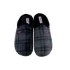 Adam's Shoes Ανδρικές Παντόφλες 758-25503 Μαύρο Γκρι Adam's Shoes Ανδρικές Παντόφλες 758-25503 Μαύρο Γκρι