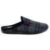 Adam's Shoes Ανδρικές Παντόφλες 758-25503 Μαύρο Γκρι Adam's Shoes Ανδρικές Παντόφλες 758-25503 Μαύρο Γκρι