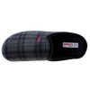 Adam's Shoes Ανδρικές Παντόφλες 758-25503 Μαύρο Γκρι Adam's Shoes Ανδρικές Παντόφλες 758-25503 Μαύρο Γκρι