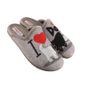 Adam's Shoes Γυναικείες Παντόφλες 624-25573 Πούδρα