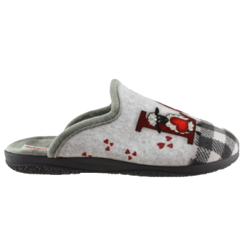 Adam's Shoes Γυναικείες Παντόφλες 624-25585 Γκρι Adam's Shoes Γυναικείες Παντόφλες 624-25585 Γκρι