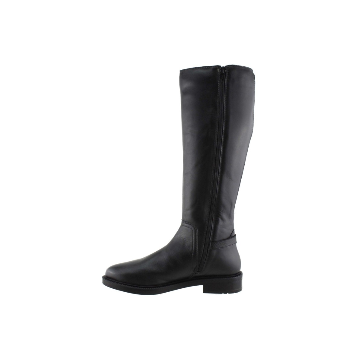 Adam's Shoes Γυναικείες Μπότες Δέρμα 594-25513 Μαύρο
