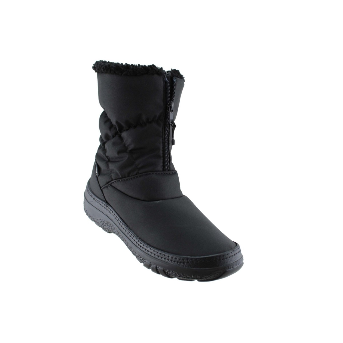 Adam's Shoes Γυναικείες Μπότες Apres Ski 591-25504 Μαύρο