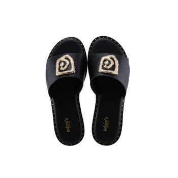 Adam's Shoes Γυναικεία Σανδάλια 927-26014 Μαύρο 