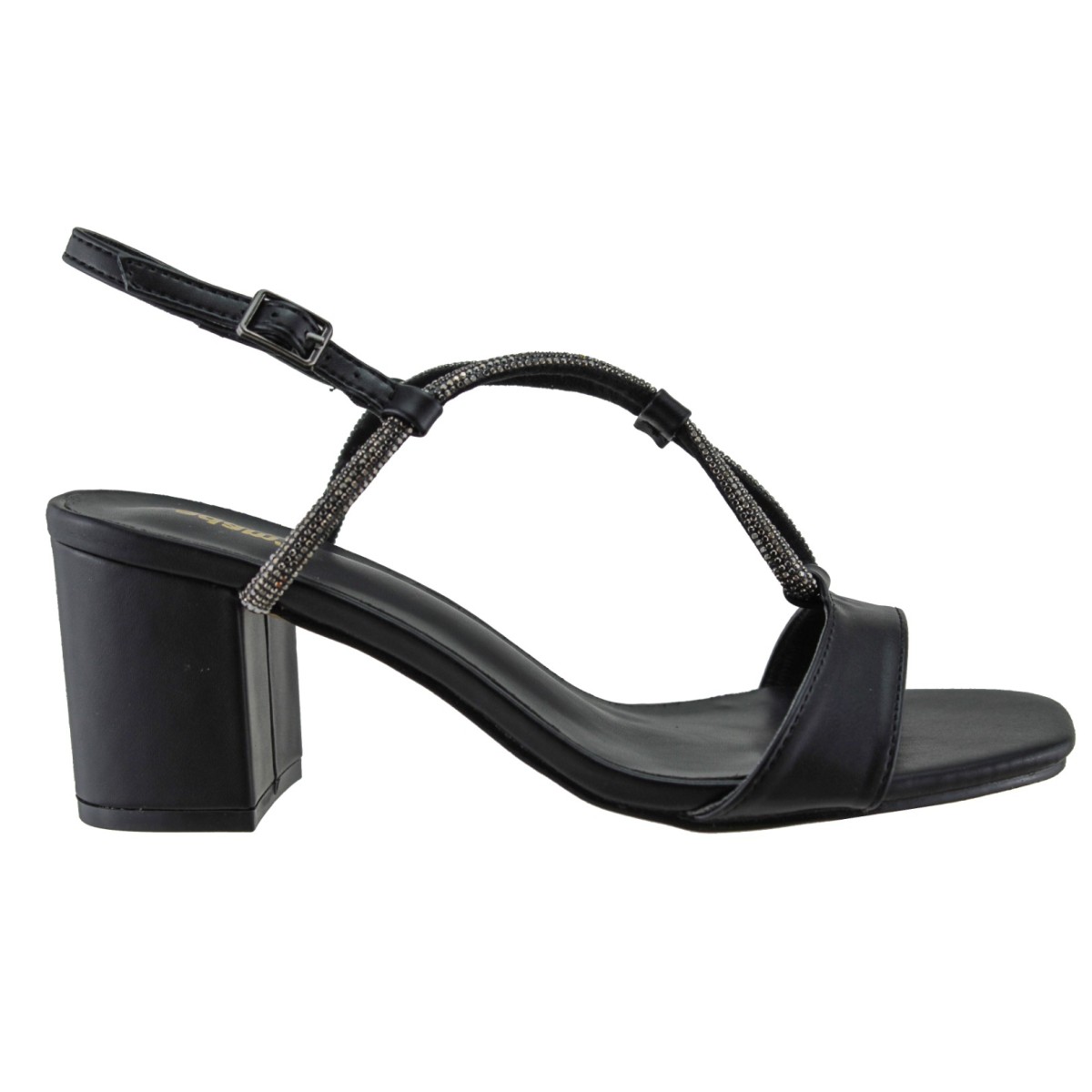 Adam's Shoes Γυναικεία Πέδιλα 927-26007 Μαύρο