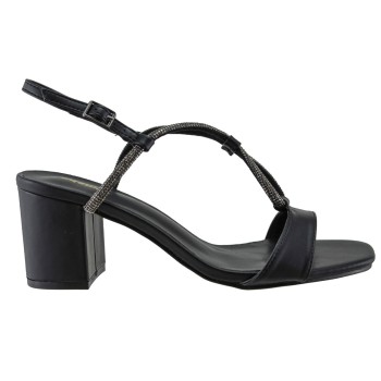 Adam's Shoes Γυναικεία Πέδιλα 927-26007 Μαύρο