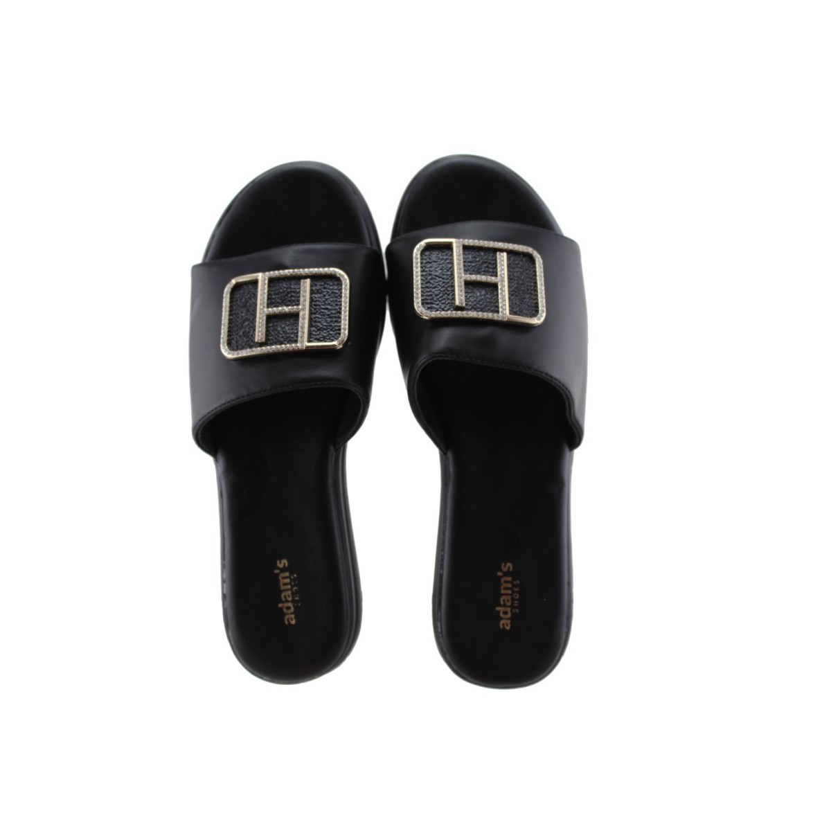 Adam's Shoes Γυναικεία Σανδάλια Flatform 829-26043 Μαύρο Adam's Shoes Γυναικεία Σανδάλια Flatform 829-26043 Μαύρο