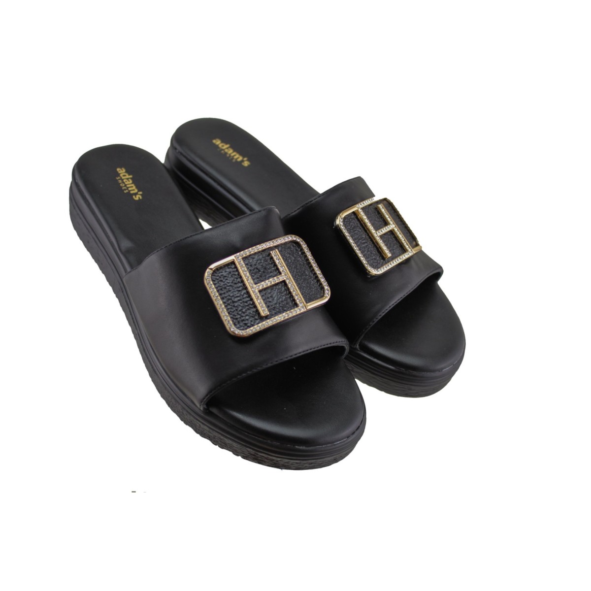 Adam's Shoes Γυναικεία Σανδάλια Flatform 829-26043 Μαύρο Adam's Shoes Γυναικεία Σανδάλια Flatform 829-26043 Μαύρο
