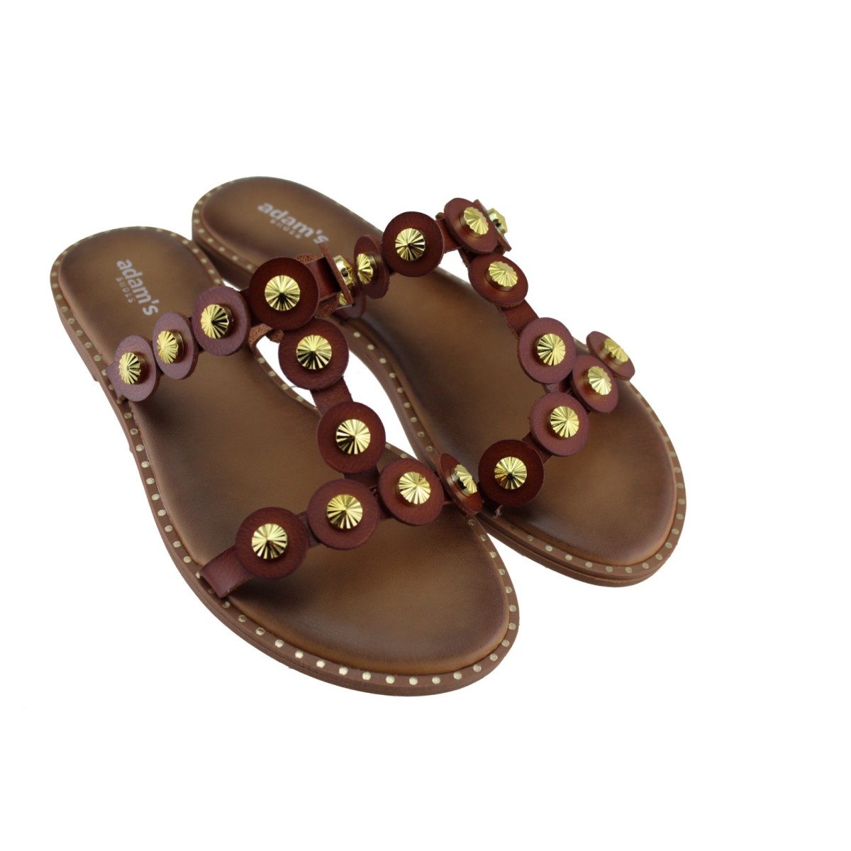 Adam's Shoes Γυναικεία Σανδάλια 900-26010 Ταμπά