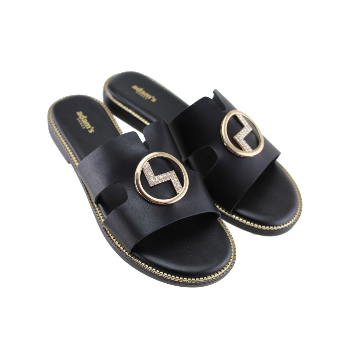 Adam's Shoes Γυναικεία Σανδάλια 829-26041 Μαύρο Adam's Shoes Γυναικεία Σανδάλια 829-26041 Μαύρο