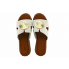 Adam's Shoes Γυναικεία Σανδάλια Flatform 829-26019 Λευκό