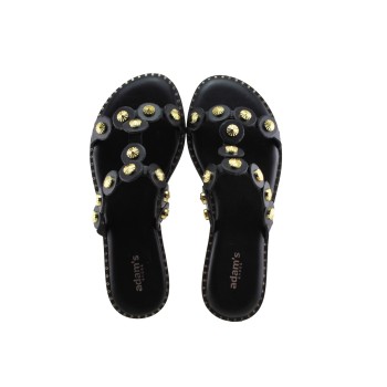 Adam's Shoes Γυναικεία Σανδάλια 900-26010 Μαύρο