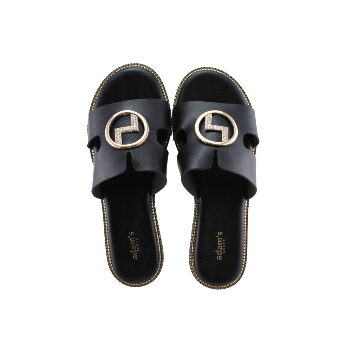 Adam's Shoes Γυναικεία Σανδάλια 829-26041 Μαύρο Adam's Shoes Γυναικεία Σανδάλια 829-26041 Μαύρο