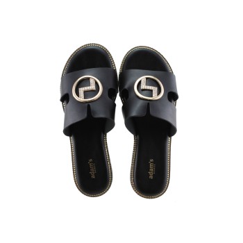 Adam's Shoes Γυναικεία Σανδάλια 829-26041 Μαύρο