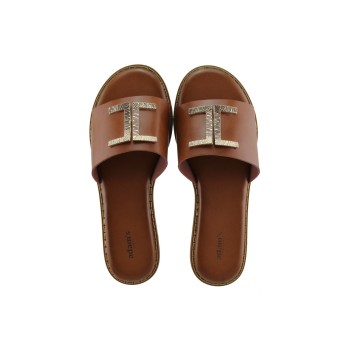 Adam's Shoes Γυναικεία Σανδάλια 829-26027 Ταμπά