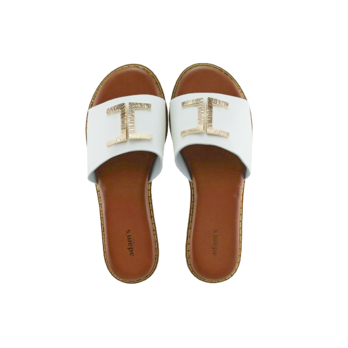Adam's Shoes Γυναικεία Σανδάλια 829-26027 Λευκό Adam's Shoes Γυναικεία Σανδάλια 829-26027 Λευκό