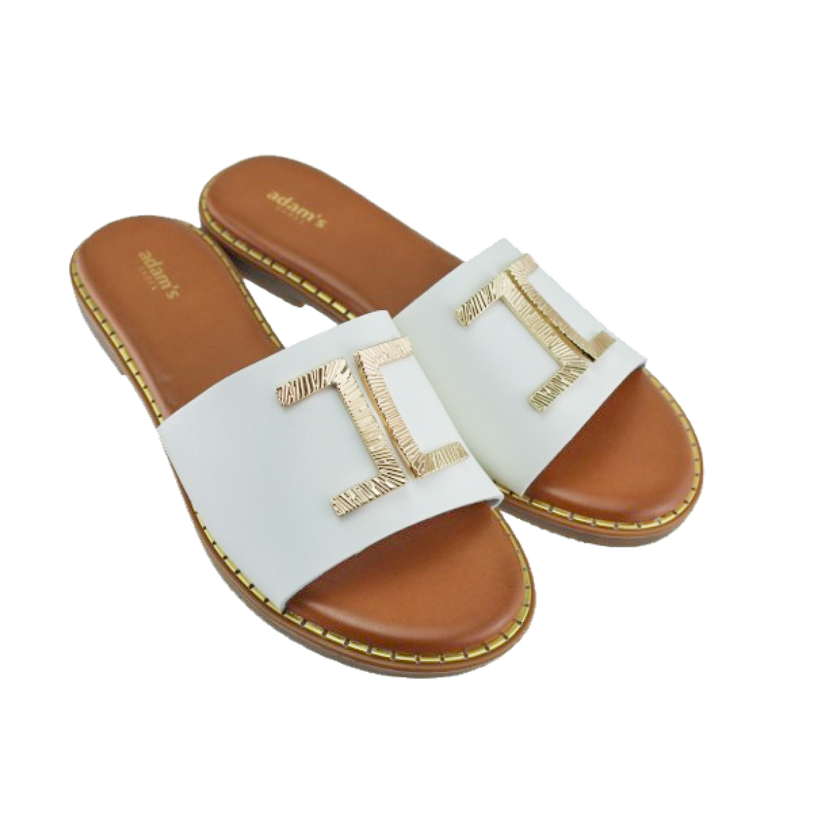 Adam's Shoes Γυναικεία Σανδάλια 829-26027 Λευκό Adam's Shoes Γυναικεία Σανδάλια 829-26027 Λευκό