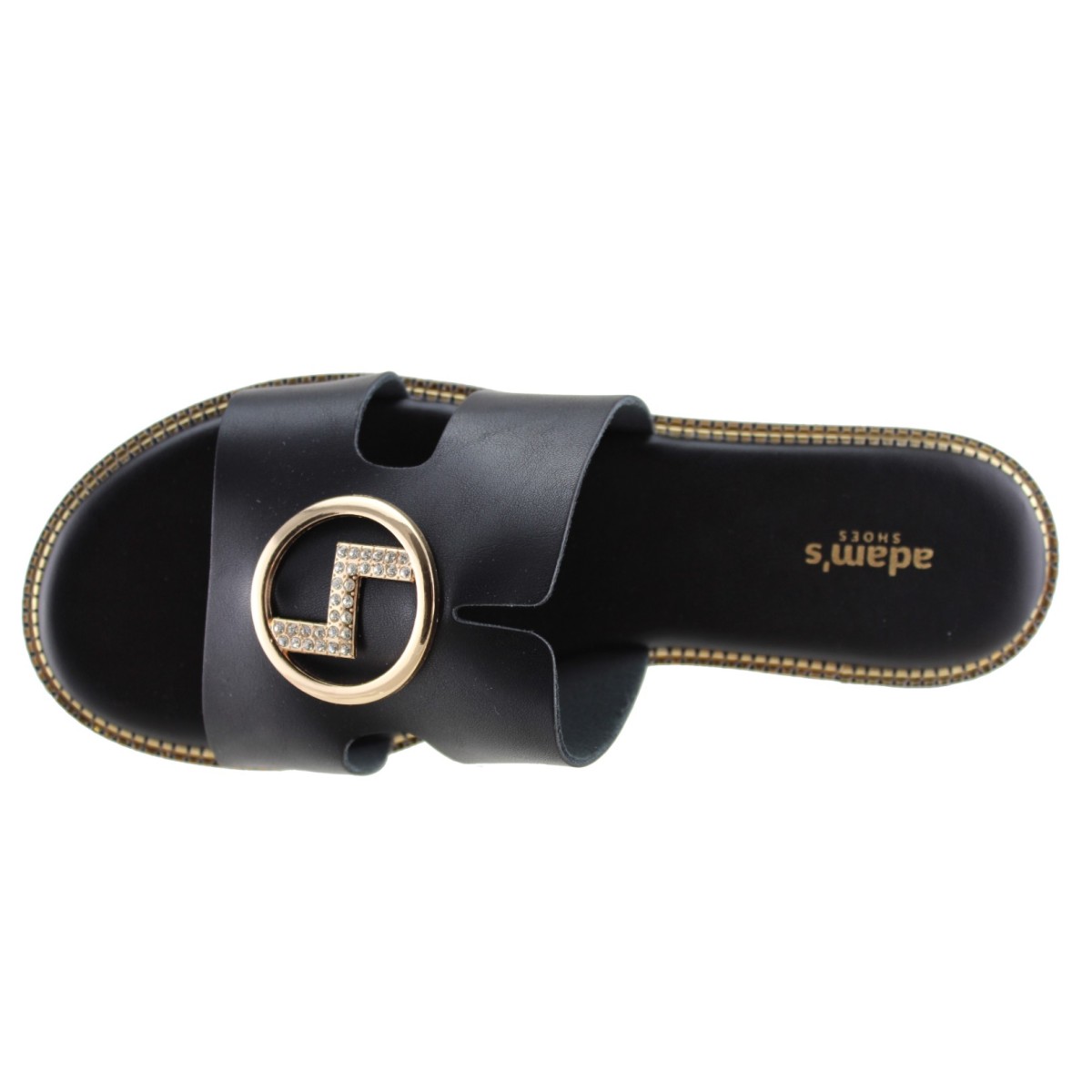 Adam's Shoes Γυναικεία Σανδάλια 829-26041 Μαύρο Adam's Shoes Γυναικεία Σανδάλια 829-26041 Μαύρο