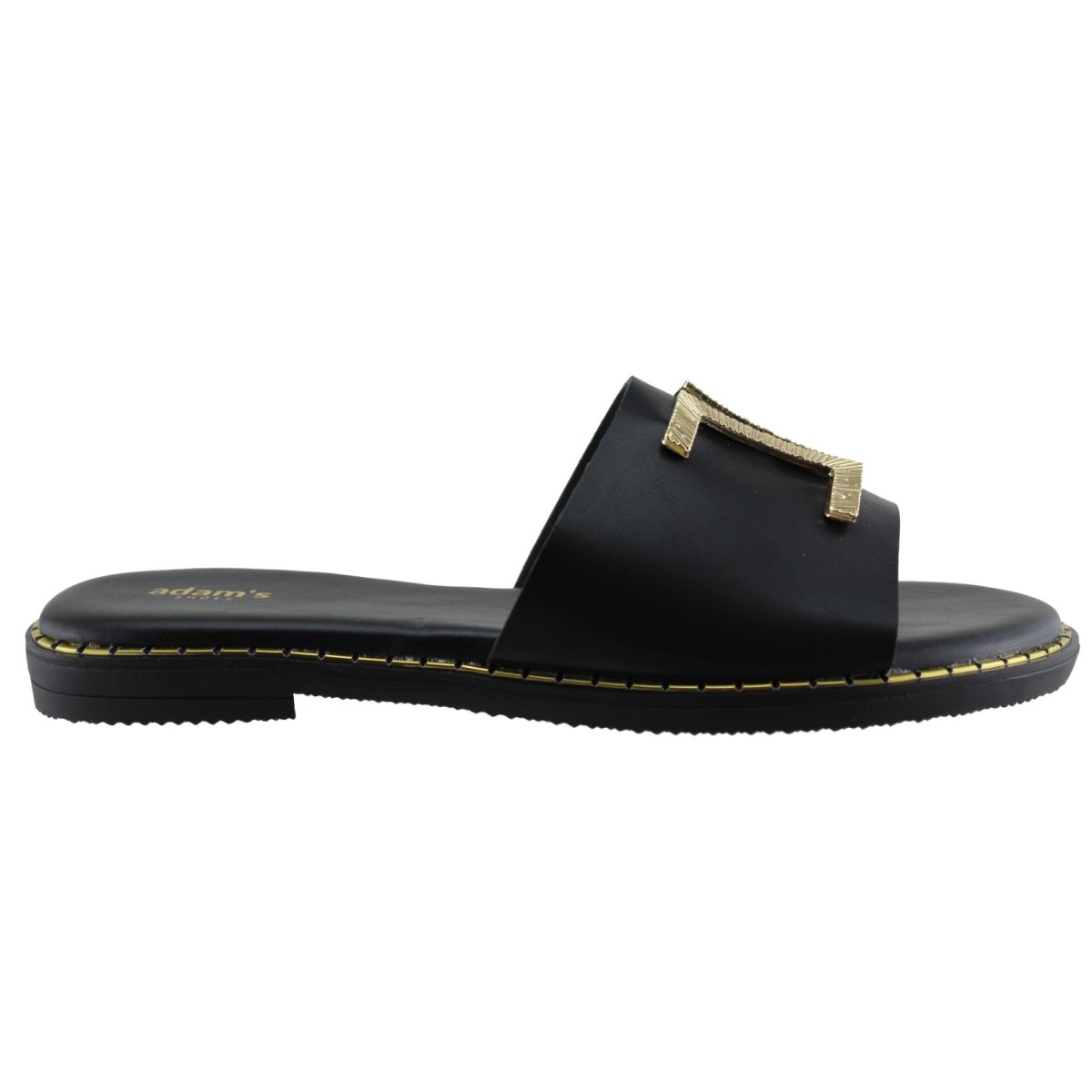 Adam's Shoes Γυναικεία Σανδάλια 829-26027 Μαύρο