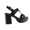 Adam's Shoes Γυναικεία Πέδιλα 829-26005 Μαύρο