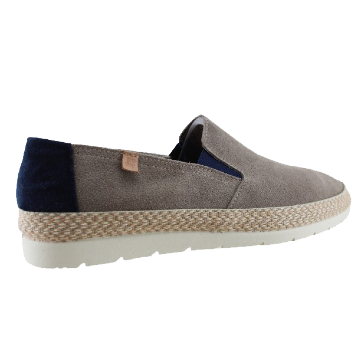 Adam's Shoes Ανδρικές Espadrilles Δέρμα 739-26002 Γκρι