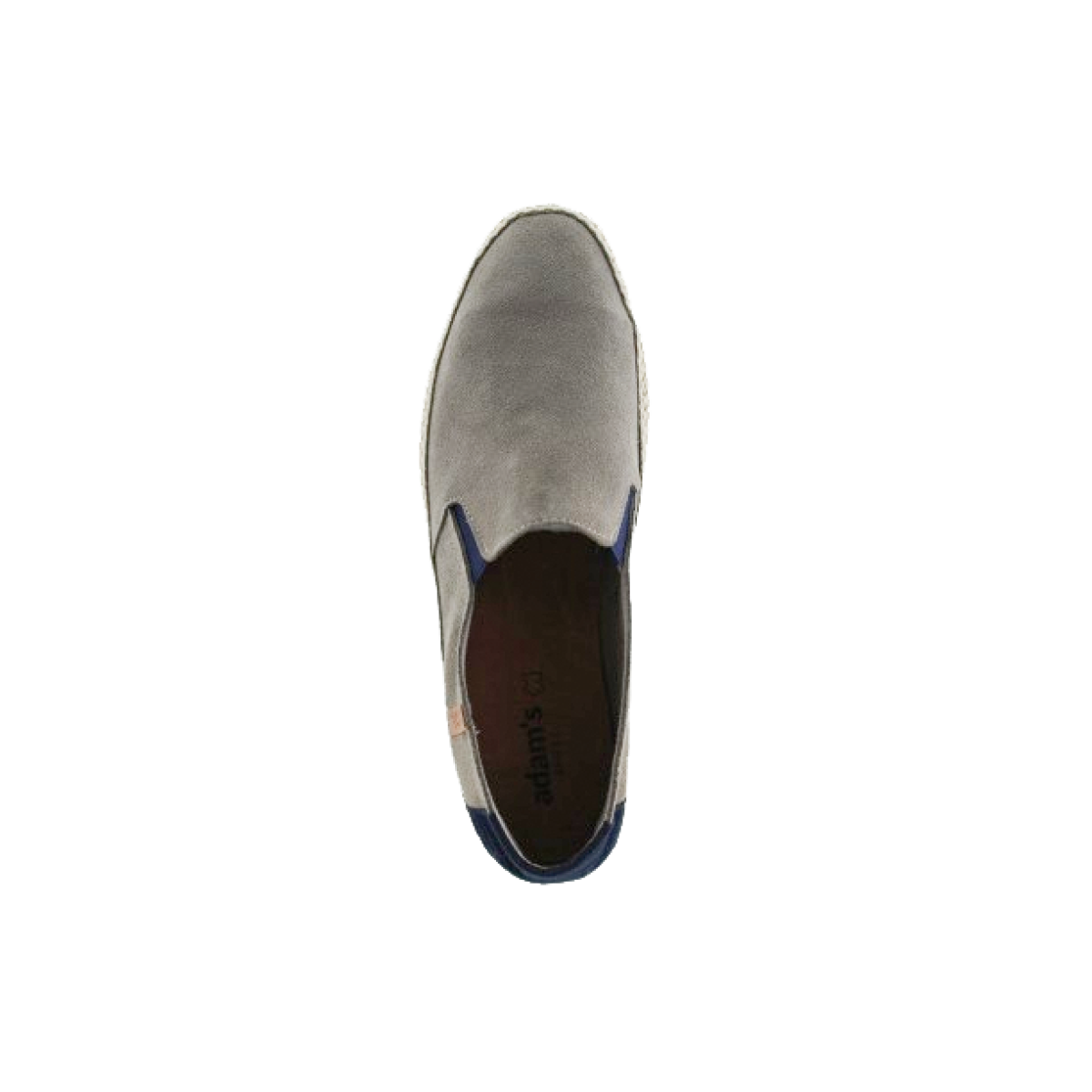 Adam's Shoes Ανδρικές Espadrilles Δέρμα 739-26002 Γκρι