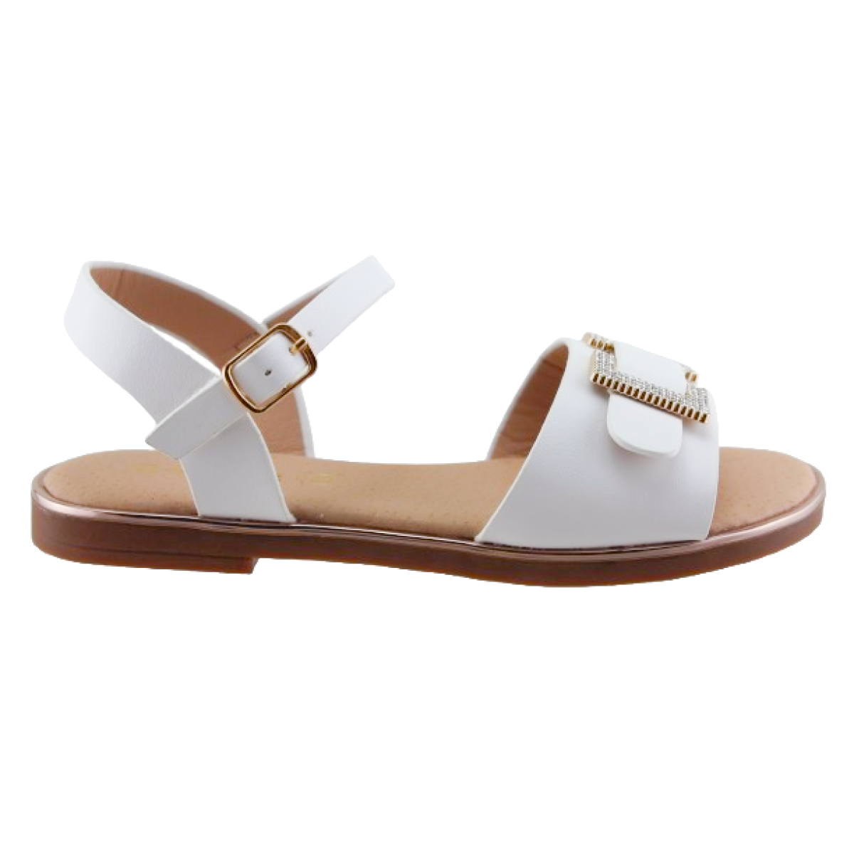 Adam's Shoes Παιδικά Πέδιλα 916-26023 Λευκό