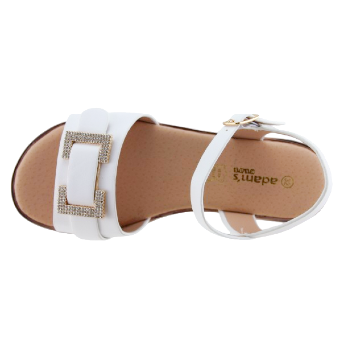 Adam's Shoes Παιδικά Πέδιλα 916-26023 Λευκό
